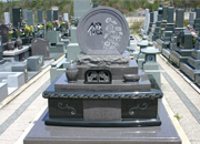 愛知県瀬戸市　デザイン墓石